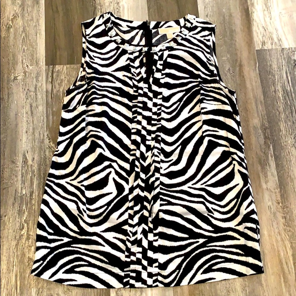 Michael Kors zebra top